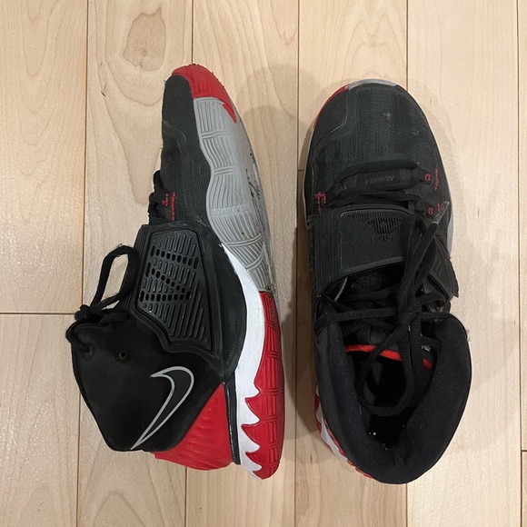 Kyrie 6 red and black No Box - Picture 4 of 6